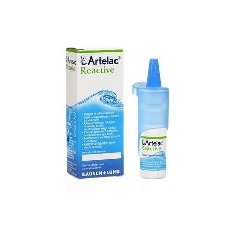 Bausch & Lomb-iom Artelac Reactive Soluzione Oftalmica Multidose Flacone 10 Ml Bausch & Lomb-iom Artelac Reactive Soluzione Oftalmica Multidose Flacone 10 Ml
