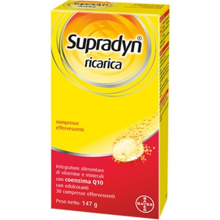 Bayer Supradyn Ricarica Effervescenti 30 Compresse Bayer Supradyn Ricarica Effervescenti 30 Compresse