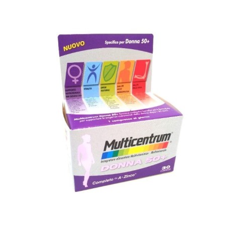 Haleon Italy Multicentrum Donna 50+ 30 Compresse Haleon Italy Multicentrum Donna 50+ 30 Compresse