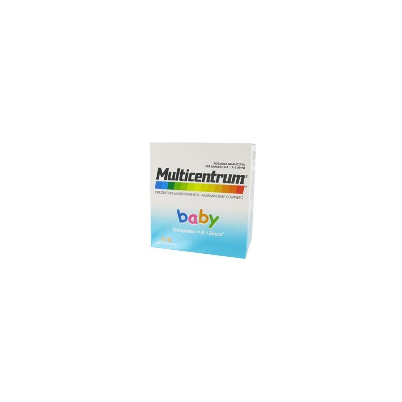 Haleon Italy Multicentrum Baby 14 Bustine Effervescenti Haleon Italy Multicentrum Baby 14 Bustine Effervescenti