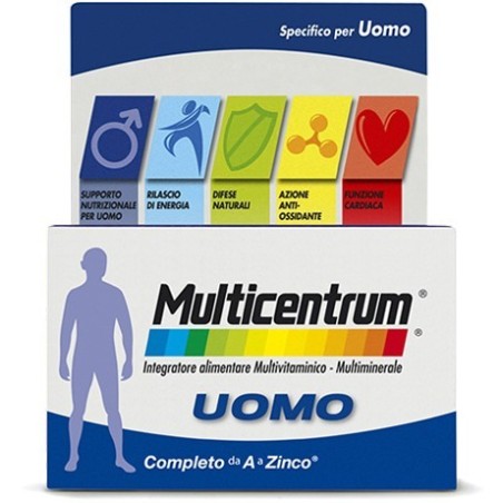 Haleon Italy Multicentrum Uomo 30 Compresse Haleon Italy Multicentrum Uomo 30 Compresse