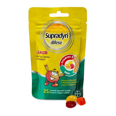 Bayer Supradyn Difese Junior 25 Caramelle Gommose Bayer Supradyn Difese Junior 25 Caramelle Gommose