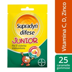 Bayer Supradyn Difese Junior 25 Caramelle Gommose Bayer Supradyn Difese Junior 25 Caramelle Gommose