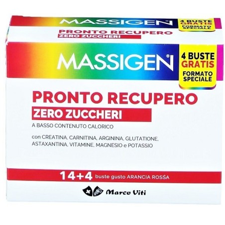 Marco Viti Farmaceutici Pronto Recupero Zero Zucchero 14 Bustine + 4 Bustine