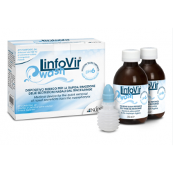 Noos Soluzione Salina Isotonica Linfovir Isowash 8 Flaconi Da 60 Ml