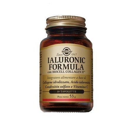 Solgar It. Multinutrient Ialuronic Formula 30 Tavolette Solgar It. Multinutrient Ialuronic Formula 30 Tavolette