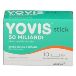 Alfasigma Yovis Stick 10 Bustine Da 1,5 G
