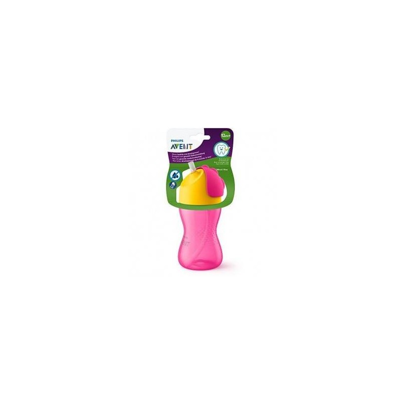 Philips Tazza Colorata Con Cannuccia Femmina 300 Ml Philips Tazza Colorata Con Cannuccia Femmina 300 Ml