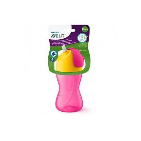 Philips Tazza Colorata Con Cannuccia Femmina 300 Ml Philips Tazza Colorata Con Cannuccia Femmina 300 Ml