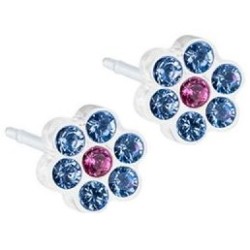 Blomdahl Foralobo Mp Daisy Alexandrite/rose 1 Paio