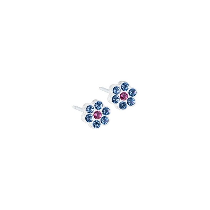 Blomdahl Foralobo Mp Daisy Alexandrite/rose 1 Paio Blomdahl Foralobo Mp Daisy Alexandrite/rose 1 Paio