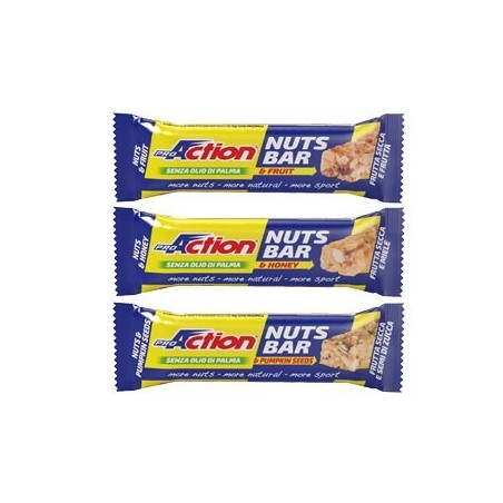 Proaction Nuts Bar Miele 30 G Proaction Nuts Bar Miele 30 G