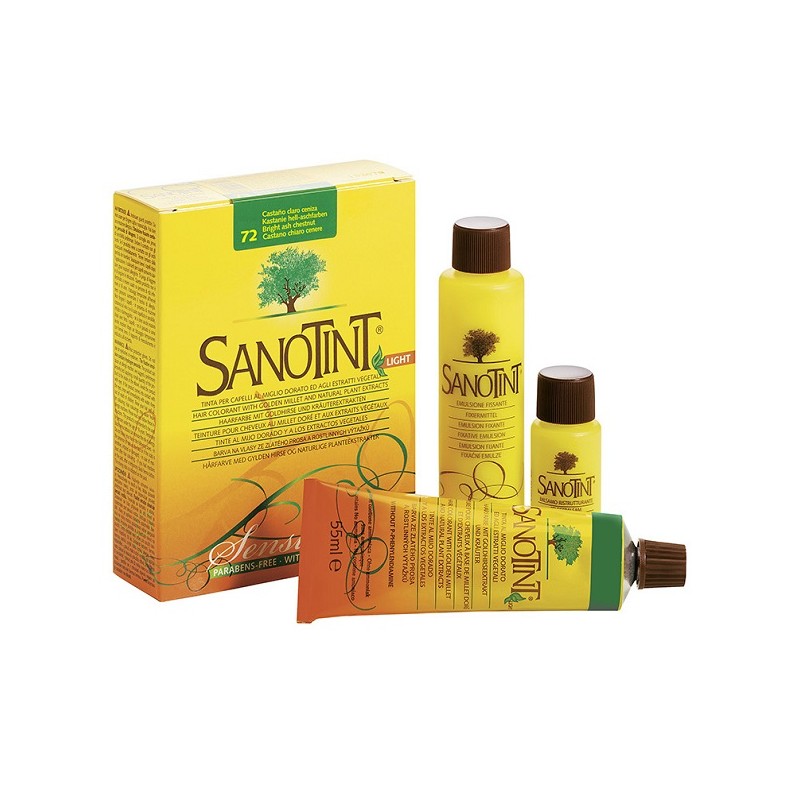 Cosval Sanotint Light Tintura Per Capelli Numero 72 Castano Chiaro Cenere Tubo In Astuccio Di Cartone 125 Ml Cosval Sanotint Light Tintura Per Capelli Numero 72 Castano Chiaro Cenere Tubo In Astuccio Di Cartone 125 Ml