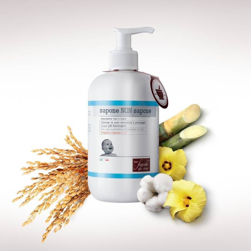 Artsana Fiocchi Di Riso Sapone Non Sapone Delicato 400 Ml Artsana Fiocchi Di Riso Sapone Non Sapone Delicato 400 Ml