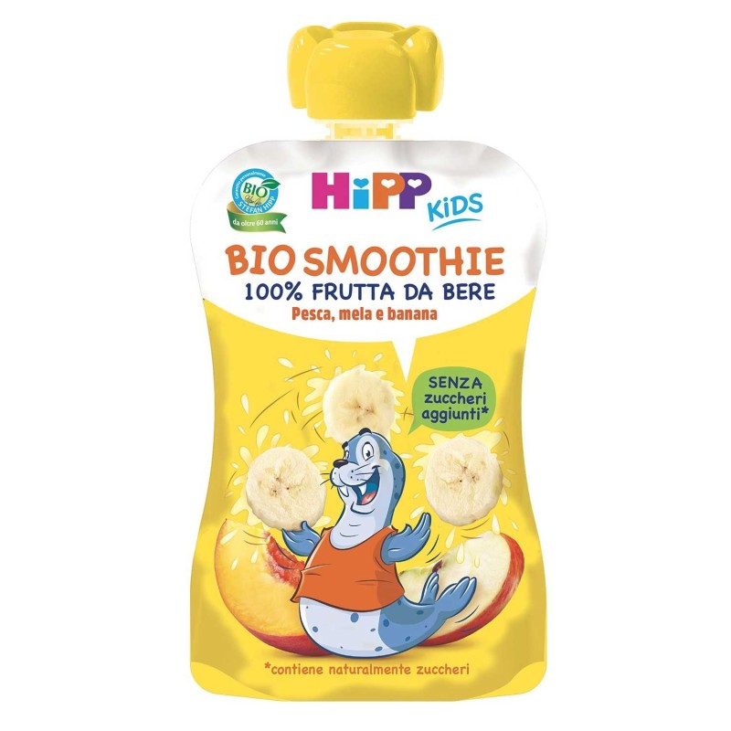 Hipp Italia Hipp Bio Smoothies Mela/ban/pesca 120 Ml Hipp Italia Hipp Bio Smoothies Mela/ban/pesca 120 Ml