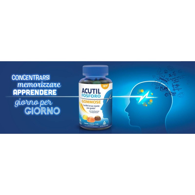 Angelini Acutil Fosforo 50 Caramelle Gommose Angelini Acutil Fosforo 50 Caramelle Gommose
