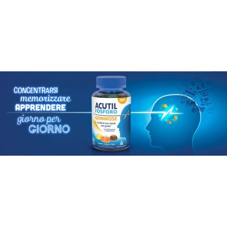 Angelini Acutil Fosforo 50 Caramelle Gommose Angelini Acutil Fosforo 50 Caramelle Gommose