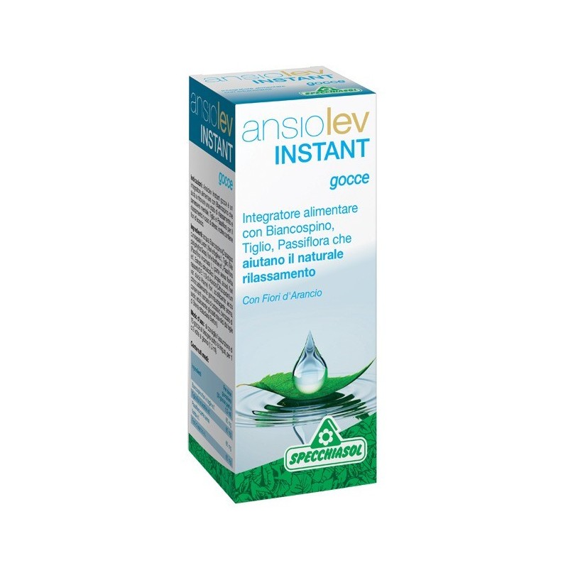 Specchiasol Ansiolev Gocce 20 Ml Specchiasol Ansiolev Gocce 20 Ml