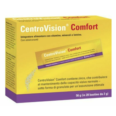 Omnivision Italia Centrovision Comfort 28 Bustine Gusto Arancia Omnivision Italia Centrovision Comfort 28 Bustine Gusto Arancia