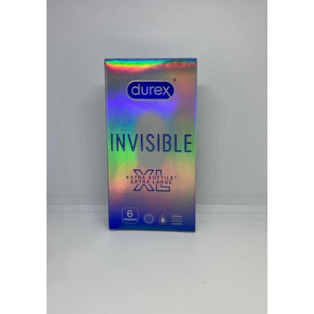 Reckitt Benckiser H. Profilattico Durex Invisible Xl 6 Pezzi Reckitt Benckiser H. Profilattico Durex Invisible Xl 6 Pezzi