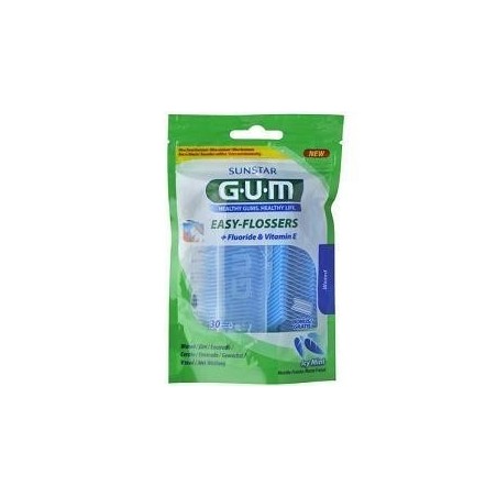 Sunstar Italiana Gum Easy Flossers Forcella 30 Pezzi New Sunstar Italiana Gum Easy Flossers Forcella 30 Pezzi New