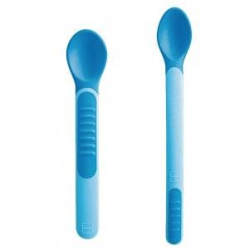 Bamed Baby Italia Mam Heat Sensitive Spoons&cover Maschio