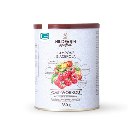 Wellness Food Wildfarm Superfood Post Workout Lampone & Acerola 350 G Wellness Food Wildfarm Superfood Post Workout Lampone & Acerola 350 G