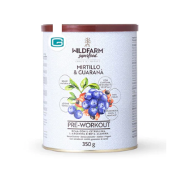 Wellness Food Wildfarm Superfood Pre Workout Mirtillo & Guarana' 350 G
