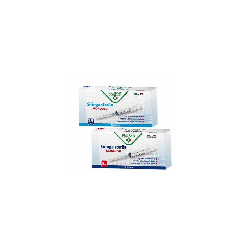 Federfarma. Co Siringa Monouso 5 Ml Profar Federfarma. Co Siringa Monouso 5 Ml Profar