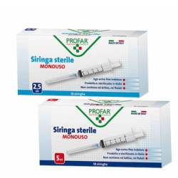 Federfarma. Co Siringa Monouso 2,5ml Profar
