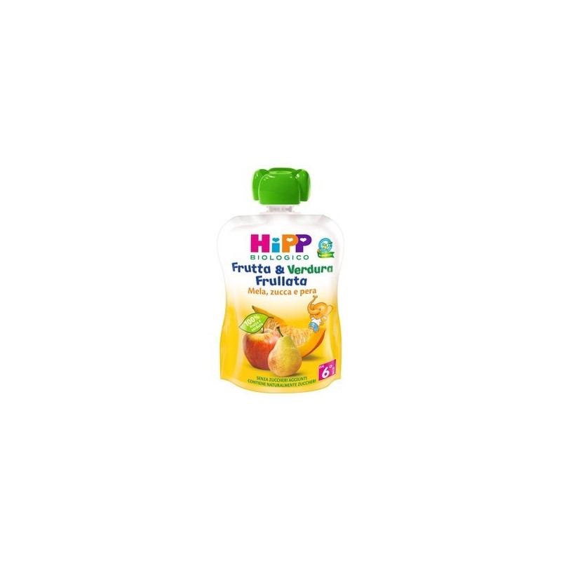 Hipp Italia Hipp Bio Frutta & Verdura Mela Pera Zucca 90 G Hipp Italia Hipp Bio Frutta & Verdura Mela Pera Zucca 90 G
