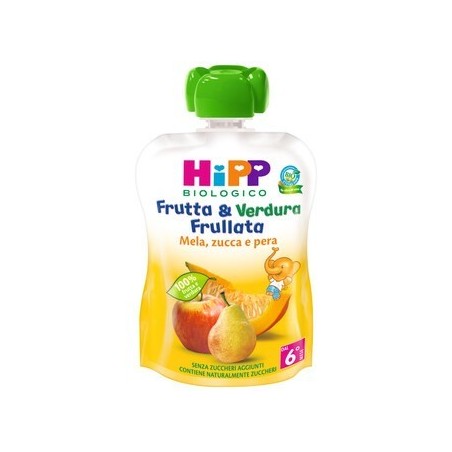 Hipp Italia Hipp Bio Frutta & Verdura Mela Pera Zucca 90 G Hipp Italia Hipp Bio Frutta & Verdura Mela Pera Zucca 90 G