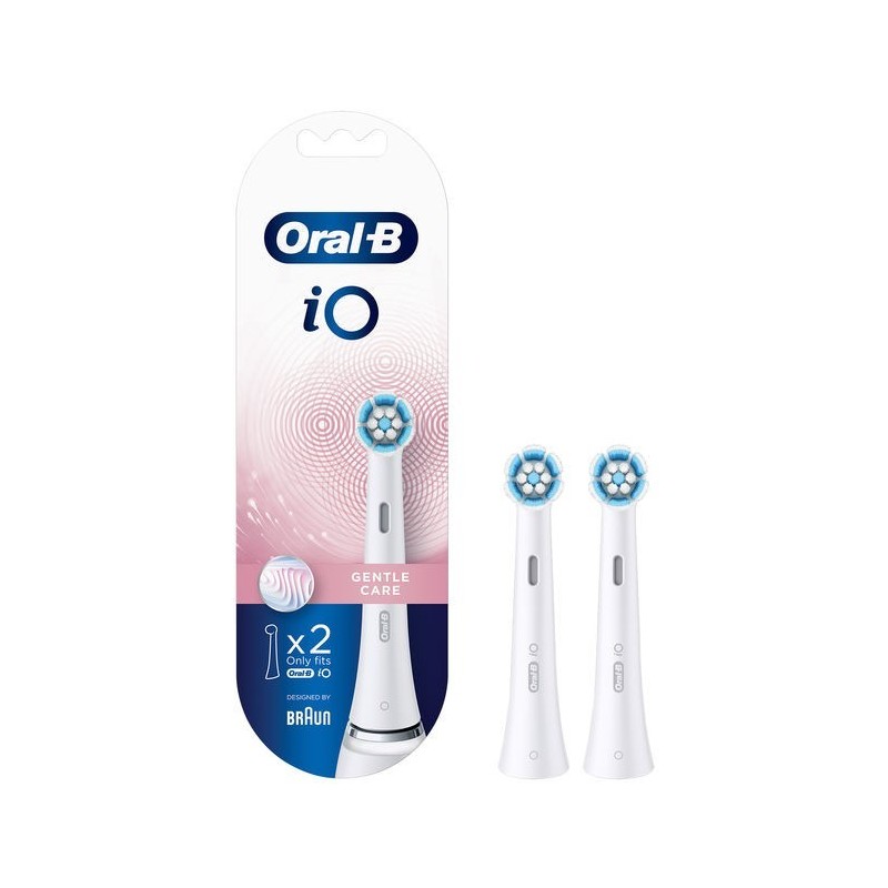 Procter & Gamble Oralb Power Refill Io Gentle Clean White 2 Pezzi Procter & Gamble Oralb Power Refill Io Gentle Clean White 2 Pezzi