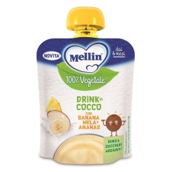 Danone Nutricia Soc. Ben. Mellin Pouch Cocco Mela Banana Ananas 90 G