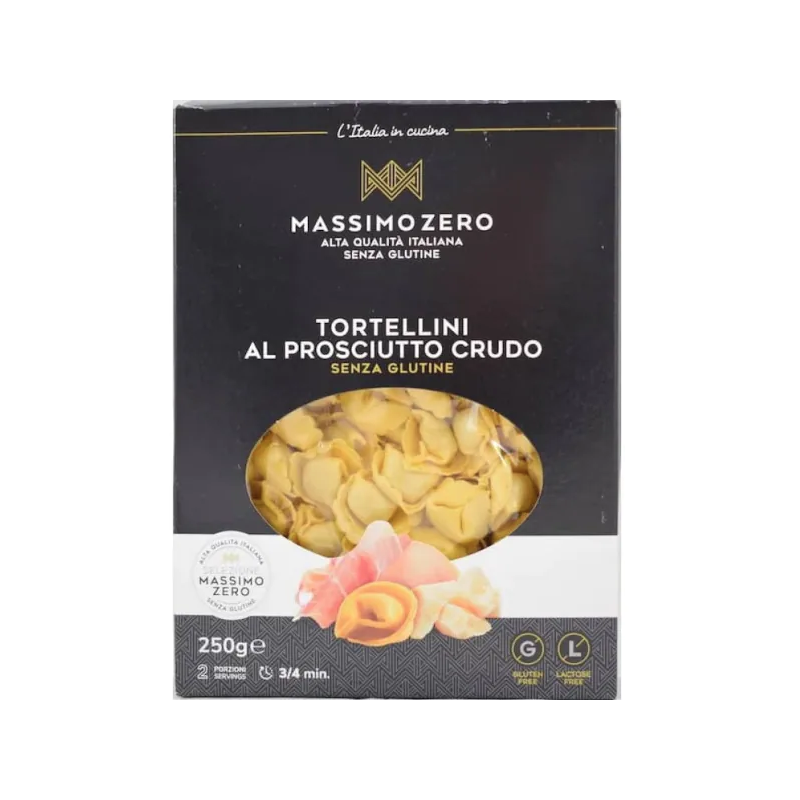 Massimo Zero Tortellini Prosciutto Crudo 250 G Massimo Zero Tortellini Prosciutto Crudo 250 G