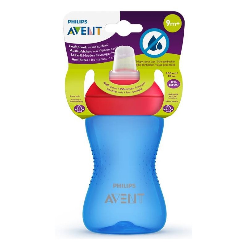 Philips Avent Tazza My Grippy Maschio Beccuccio Morbido Philips Avent Tazza My Grippy Maschio Beccuccio Morbido