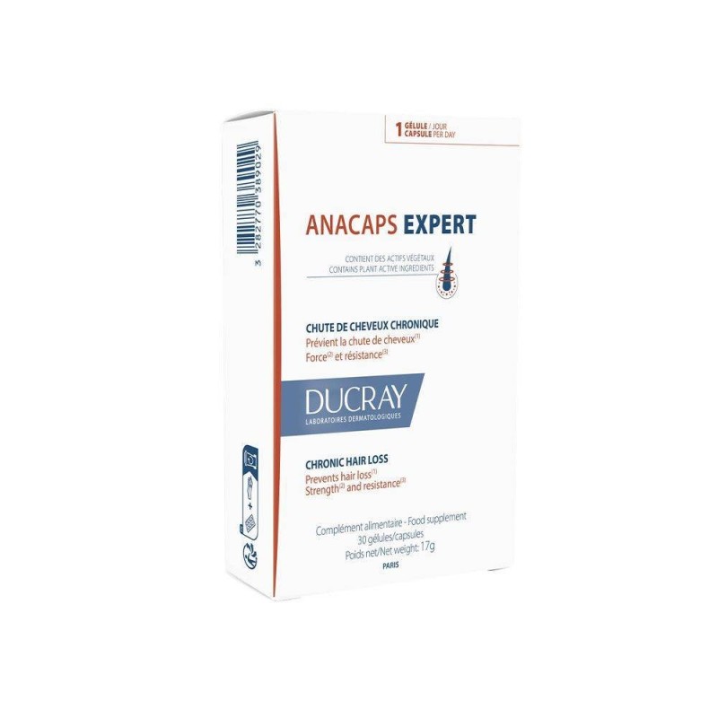 Ducray Anacaps Expert Capelli E Unghie 30 Capsule Ducray Anacaps Expert Capelli E Unghie 30 Capsule