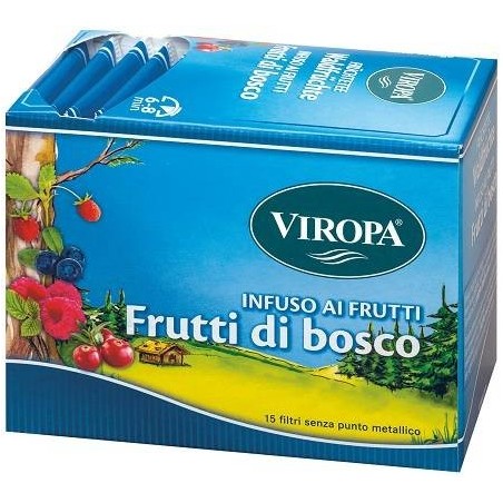 Viropa Import Viropa Infuso Ai Frutti Di Bosco 15 Bustine Da 2,5 G Viropa Import Viropa Infuso Ai Frutti Di Bosco 15 Bustine Da 2,5 G