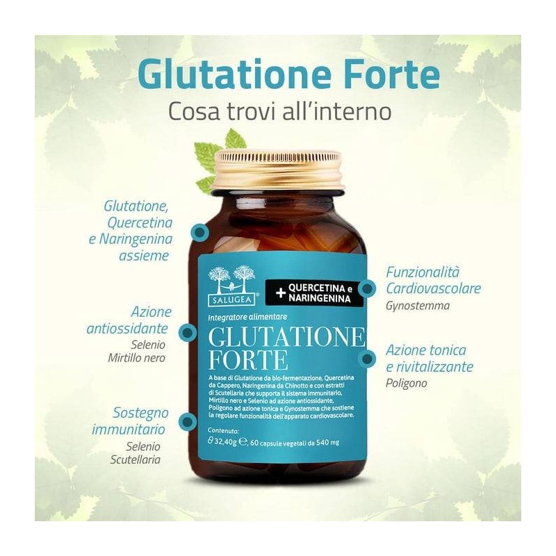 Salugea Glutatione Forte 60 Capsule