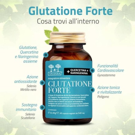 Salugea Glutatione Forte 60 Capsule