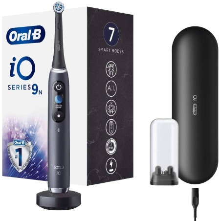 Procter & Gamble Oral-b Io 9 Black Spazzolino Elettrico + 2 Refill Procter & Gamble Oral-b Io 9 Black Spazzolino Elettrico + 2 Refill