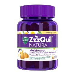 Procter & Gamble Zzzquil Natura Mango & Banana 60 Pastiglie Gommose